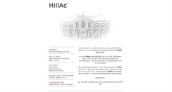 Desktop Screenshot of hillac.de