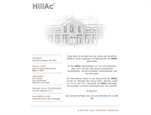 Tablet Screenshot of hillac.de